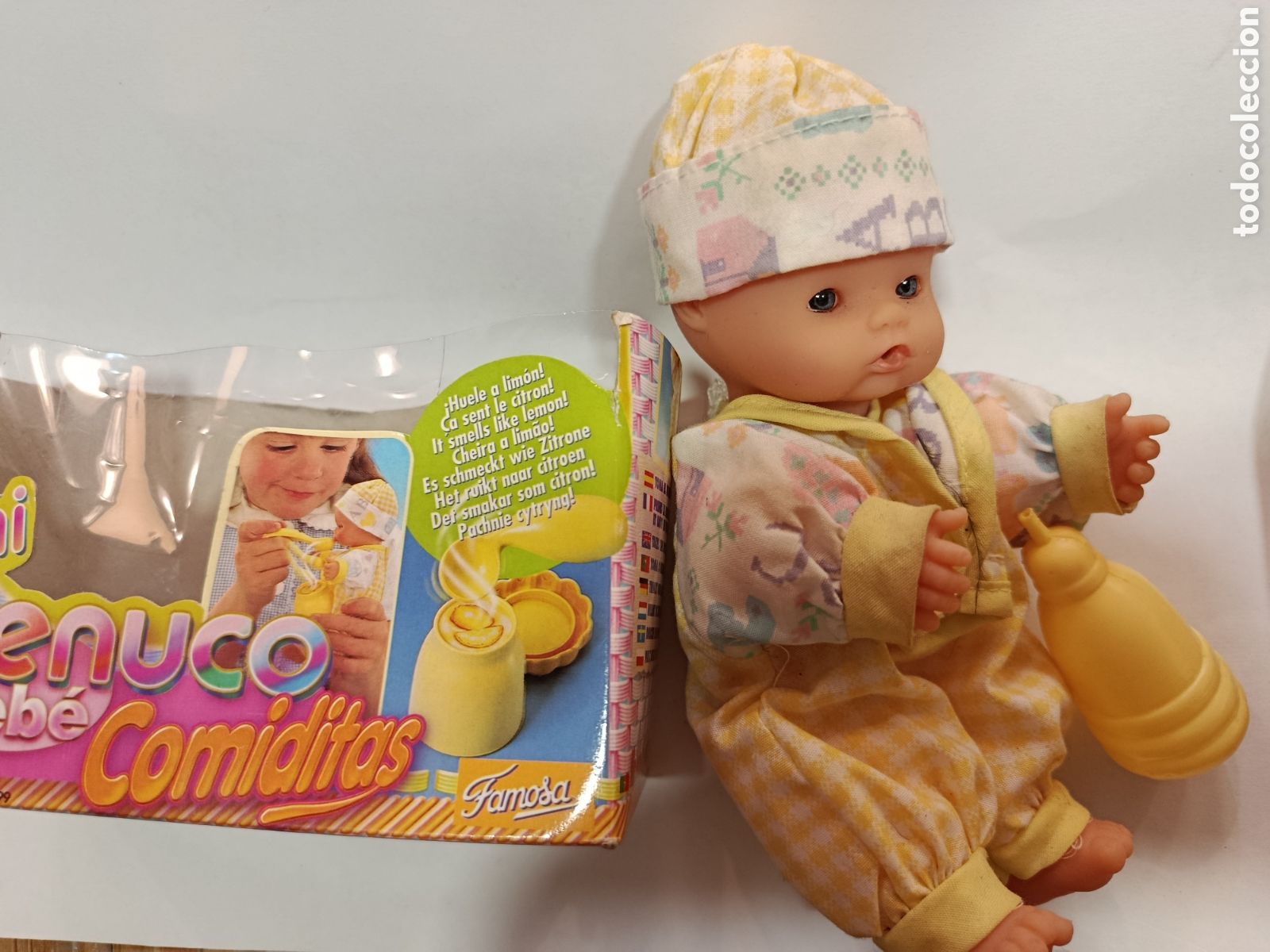 Otras mu&ntilde;ecas de Famosa cl&aacute;sicas y de colecci&oacute;n: Mini Nenuco Beb&eacute; Comiditas.