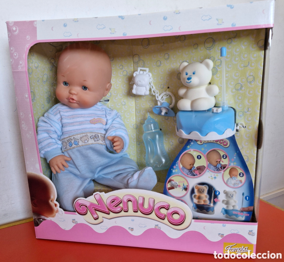 Otras mu&ntilde;ecas de Famosa cl&aacute;sicas y de colecci&oacute;n: NENUCO CON L&Aacute;MPARA.FAMOSA 2003.NUEVO EN CAJA.