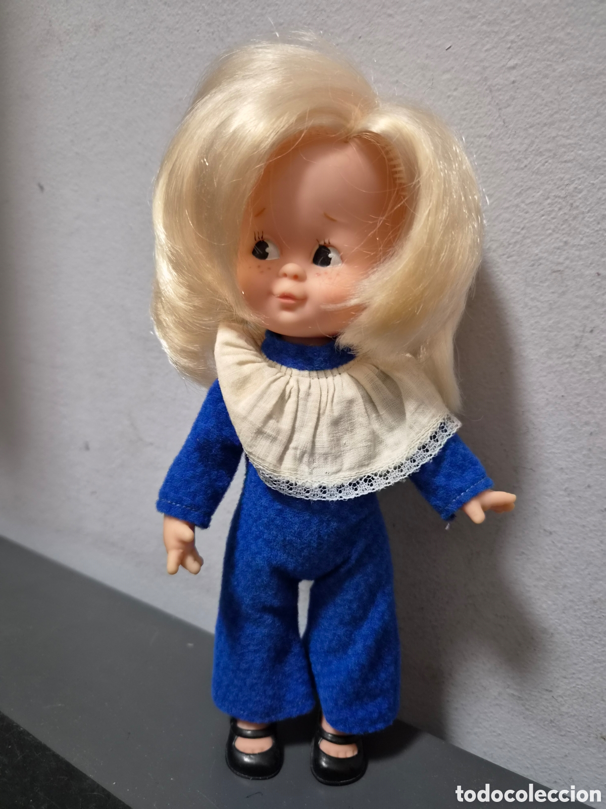 Otras mu&ntilde;ecas de Famosa cl&aacute;sicas y de colecci&oacute;n: ANTIGUA MU&Ntilde;ECA CUCA DE FAMOSA CON VESTIDO ORIGINAL A&Ntilde;OS 70