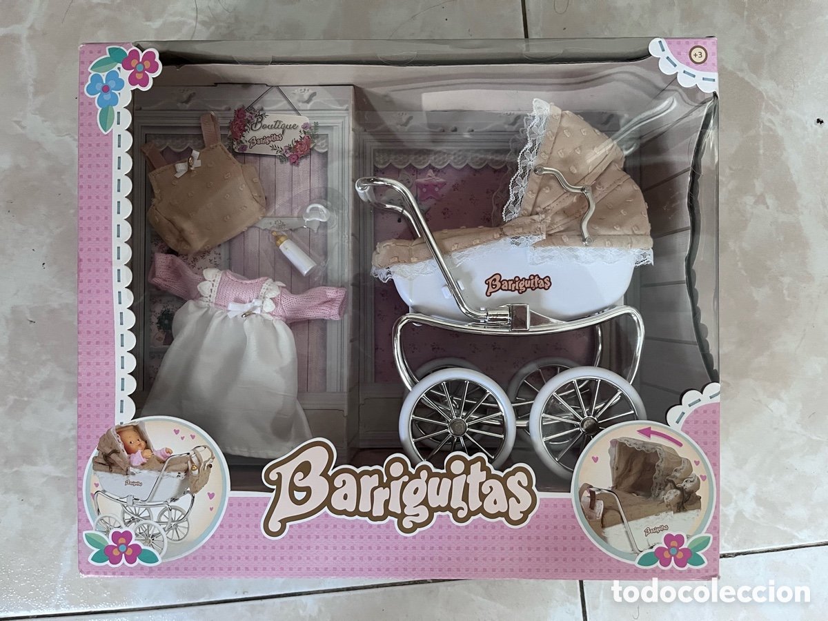 Otras mu&ntilde;ecas de Famosa cl&aacute;sicas y de colecci&oacute;n: Barriguitas carrito de famosa descatalogado