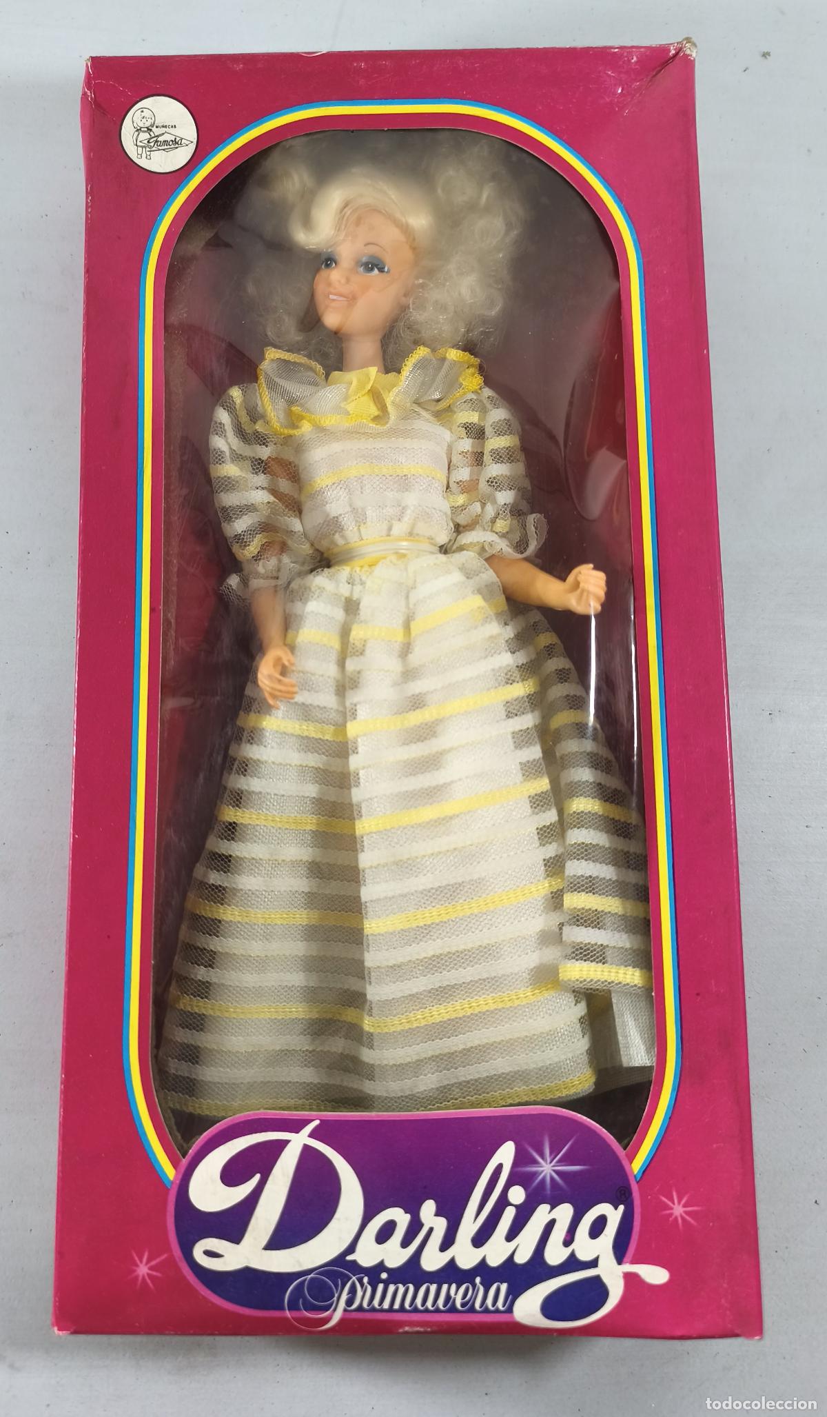 Otras mu&ntilde;ecas de Famosa cl&aacute;sicas y de colecci&oacute;n: MU&Ntilde;ECA DARLING PRIMAVERA DE FAMOSA EN CAJA. CC