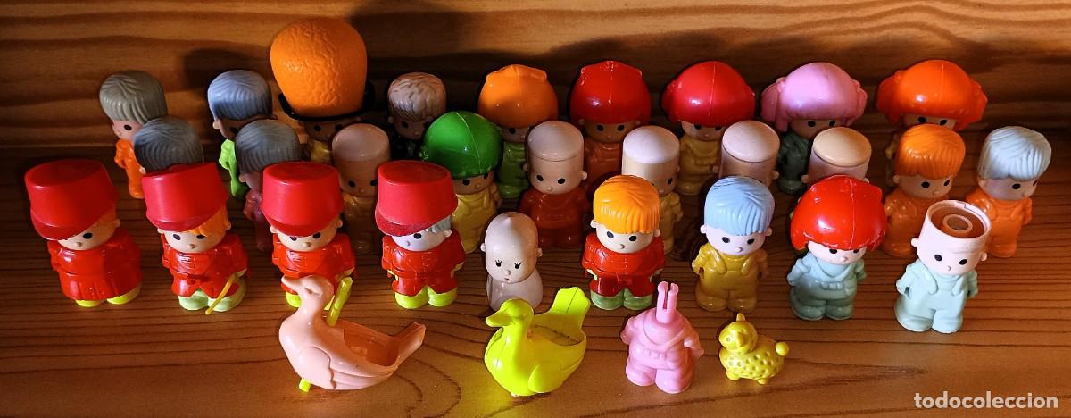 Otras mu&ntilde;ecas de Famosa cl&aacute;sicas y de colecci&oacute;n: LOTE FIGURAS 1&ordm; GENERACION PIN Y PON FAMOSA --- BOX01