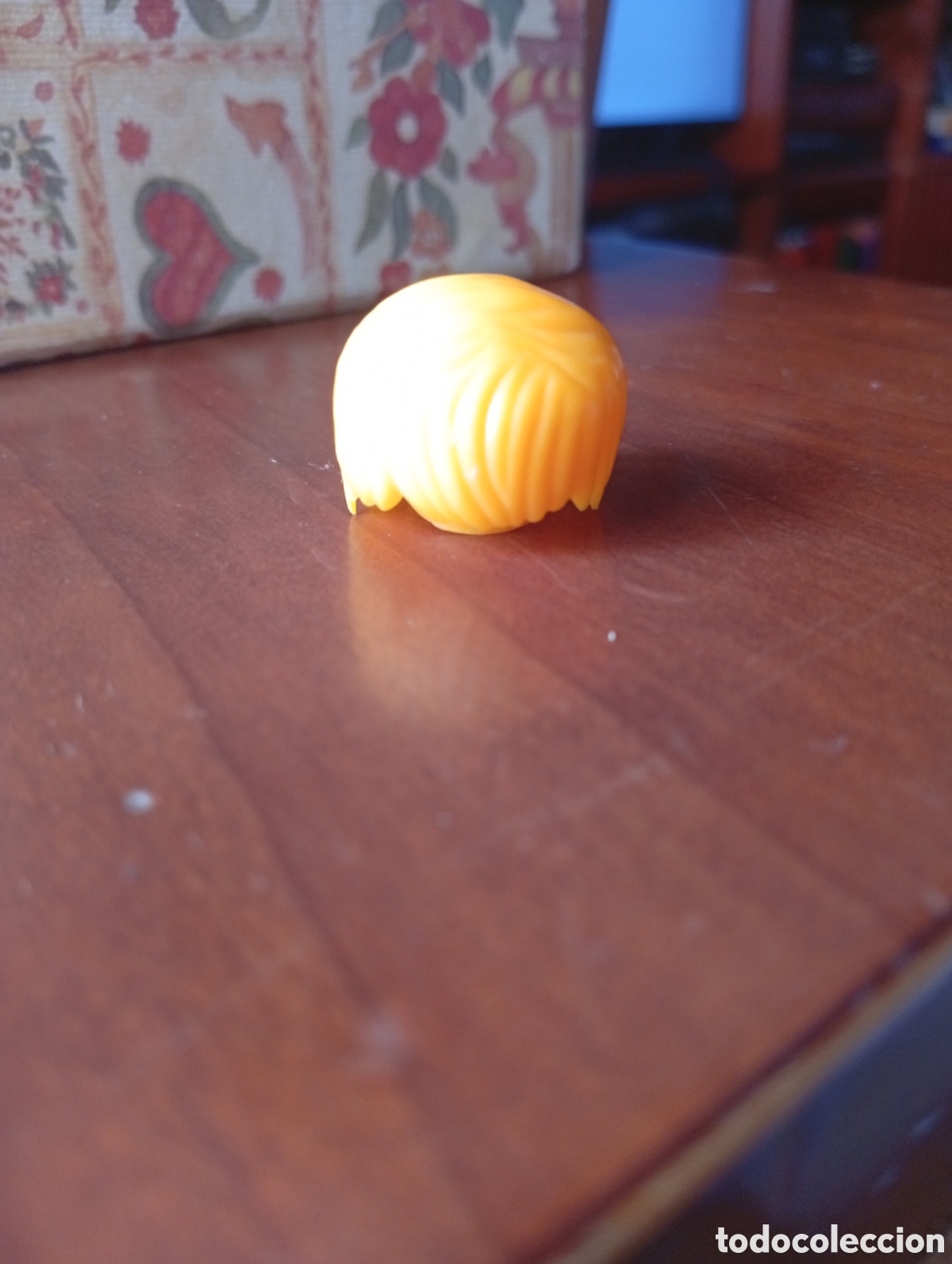 Otras mu&ntilde;ecas de Famosa cl&aacute;sicas y de colecci&oacute;n: MU&Ntilde;ECO PIN Y PON VINTAGE FAMOSA PELUCA NARANJA CHICO