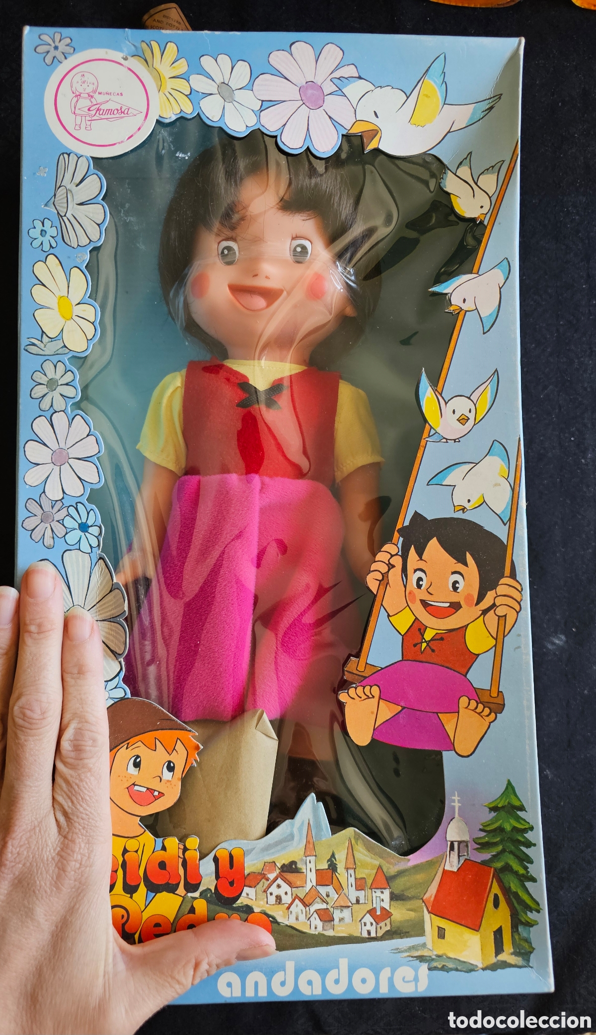 Otras mu&ntilde;ecas de Famosa cl&aacute;sicas y de colecci&oacute;n: Mu&ntilde;eca Heidi andadora. Famosa