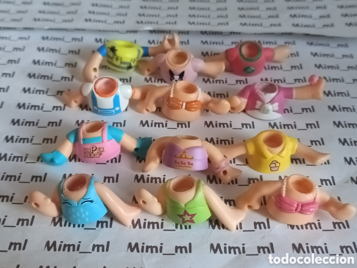 Otras mu&ntilde;ecas de Famosa cl&aacute;sicas y de colecci&oacute;n: Pinypon 12 cuerpos ni&ntilde;a torsos pinipon pin y pon complementos accesorios mu&ntilde;ecas Famosa