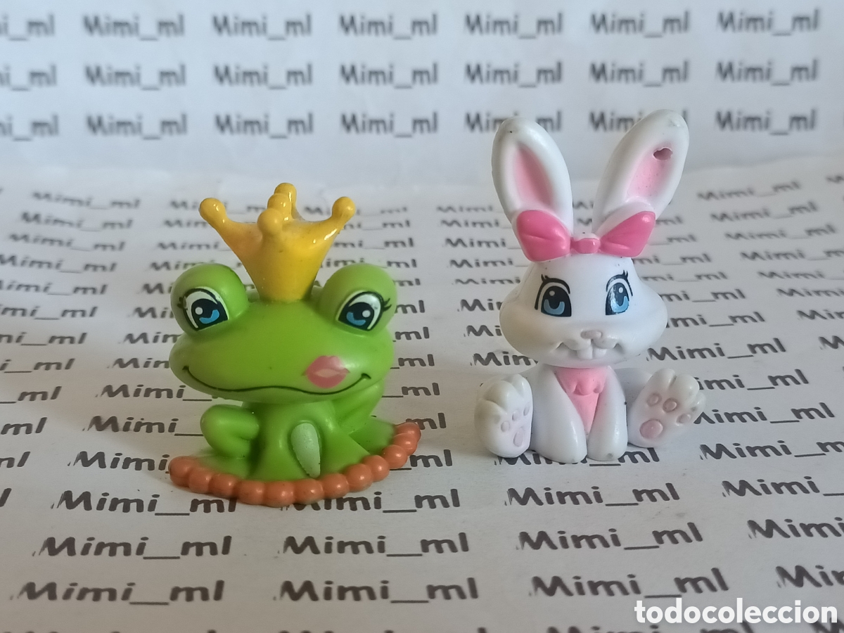 Otras mu&ntilde;ecas de Famosa cl&aacute;sicas y de colecci&oacute;n: Pinypon 2 mascotas pinipon pin y pon mu&ntilde;ecas Famosa rana y conejo