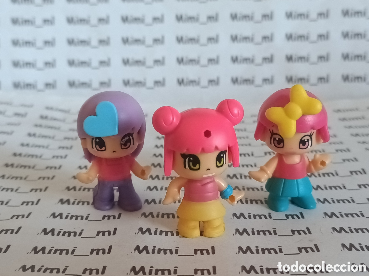 Otras mu&ntilde;ecas de Famosa cl&aacute;sicas y de colecci&oacute;n: Pinypon 3 ni&ntilde;as mu&ntilde;ecas Famosa pinipon pin y pon accesorios complementos