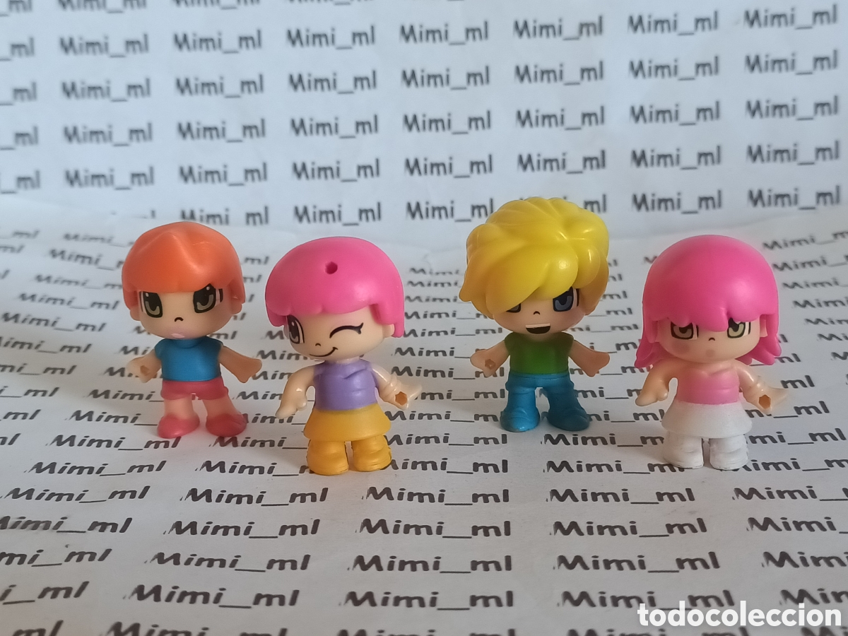 Otras mu&ntilde;ecas de Famosa cl&aacute;sicas y de colecci&oacute;n: Pinypon 4 ni&ntilde;os y ni&ntilde;as mu&ntilde;ecas Famosa pinipon pin y pon