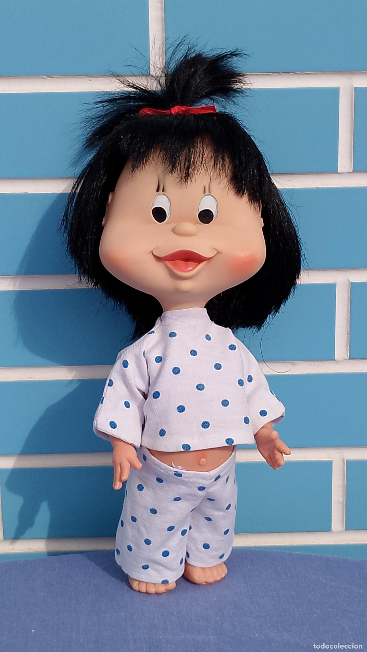 Otras mu&ntilde;ecas de Famosa cl&aacute;sicas y de colecci&oacute;n: Antigua mu&ntilde;eca Cleo de la Familia Teler&iacute;n, Vamos a la cama, a&ntilde;o 1962 de Famosa