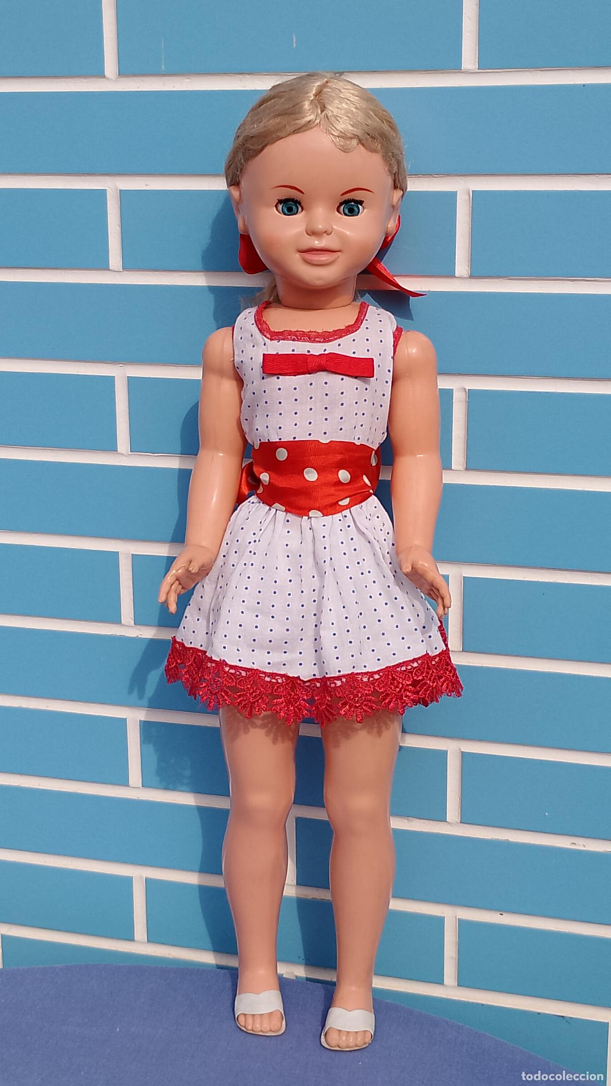 Otras mu&ntilde;ecas de Famosa cl&aacute;sicas y de colecci&oacute;n: Antigua mu&ntilde;eca maniqu&iacute; Belter de Famosa de los a&ntilde;os 60, de 65 cm