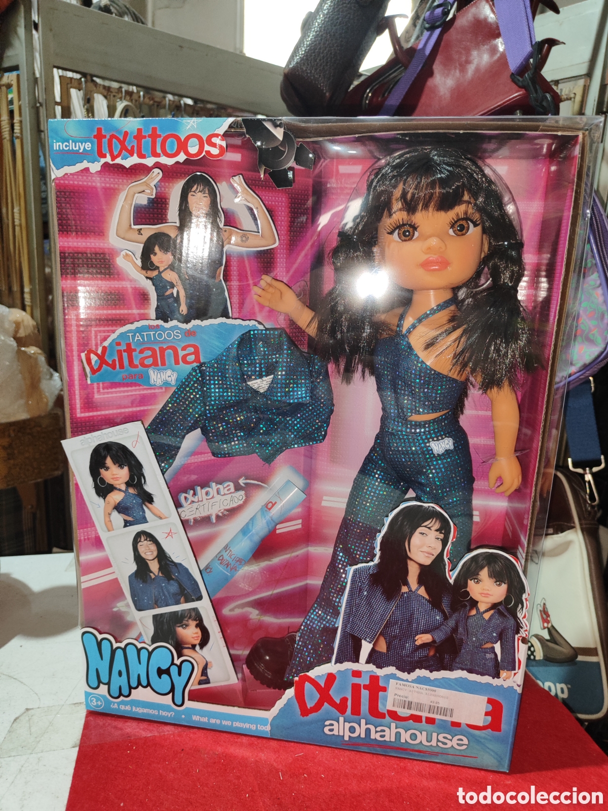 Otras mu&ntilde;ecas de Famosa cl&aacute;sicas y de colecci&oacute;n: Nancy Aitana Tattoos de Famosa Nueva