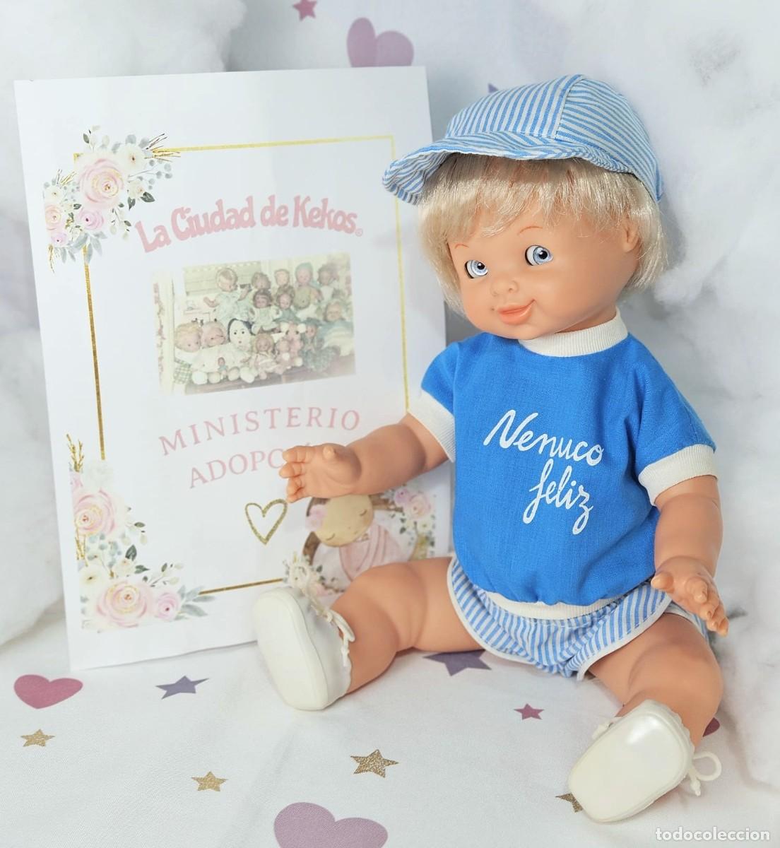 Otras mu&ntilde;ecas de Famosa cl&aacute;sicas y de colecci&oacute;n: Mu&ntilde;eco NENUCO FELIZ de FAMOSA de 1981