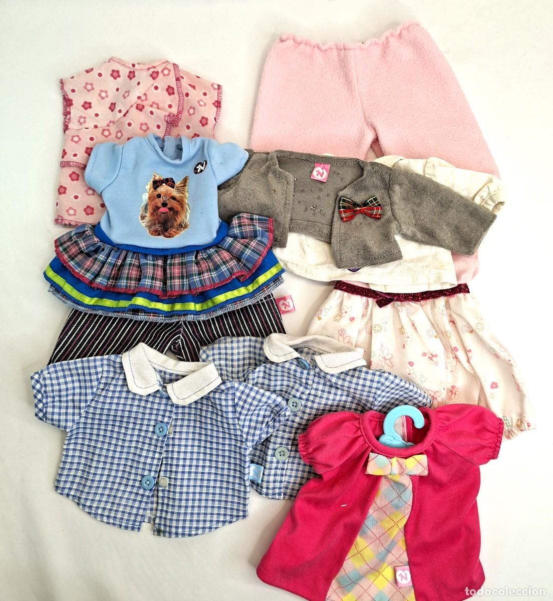 Otras mu&ntilde;ecas de Famosa cl&aacute;sicas y de colecci&oacute;n: LOTE DE ROPA MU&Ntilde;ECA NENUCO.