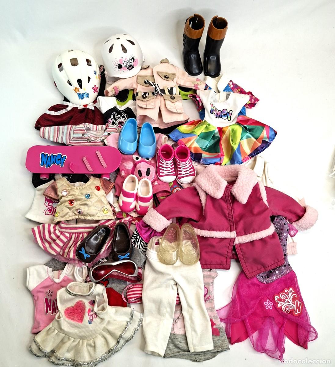 Otras mu&ntilde;ecas de Famosa cl&aacute;sicas y de colecci&oacute;n: LOTE DE ROPA MU&Ntilde;ECA NANCY NEW.