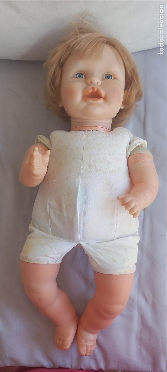 Otras mu&ntilde;ecas de Famosa cl&aacute;sicas y de colecci&oacute;n: Mu&ntilde;eca o beb&eacute; de Famosa. Marcada T. 1919 03.