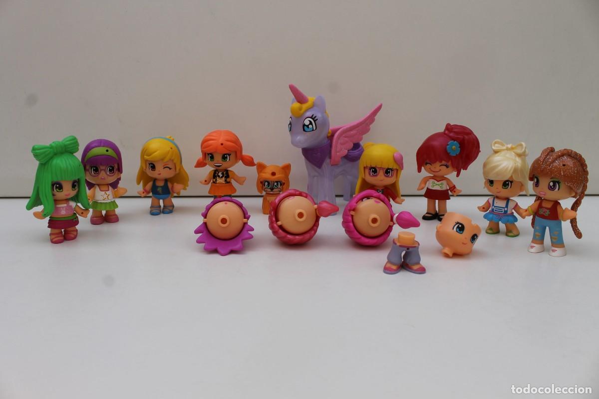 Otras mu&ntilde;ecas de Famosa cl&aacute;sicas y de colecci&oacute;n: LOTE DE MU&Ntilde;ECAS PIN Y PON MAS UNICORNIO ALADO
