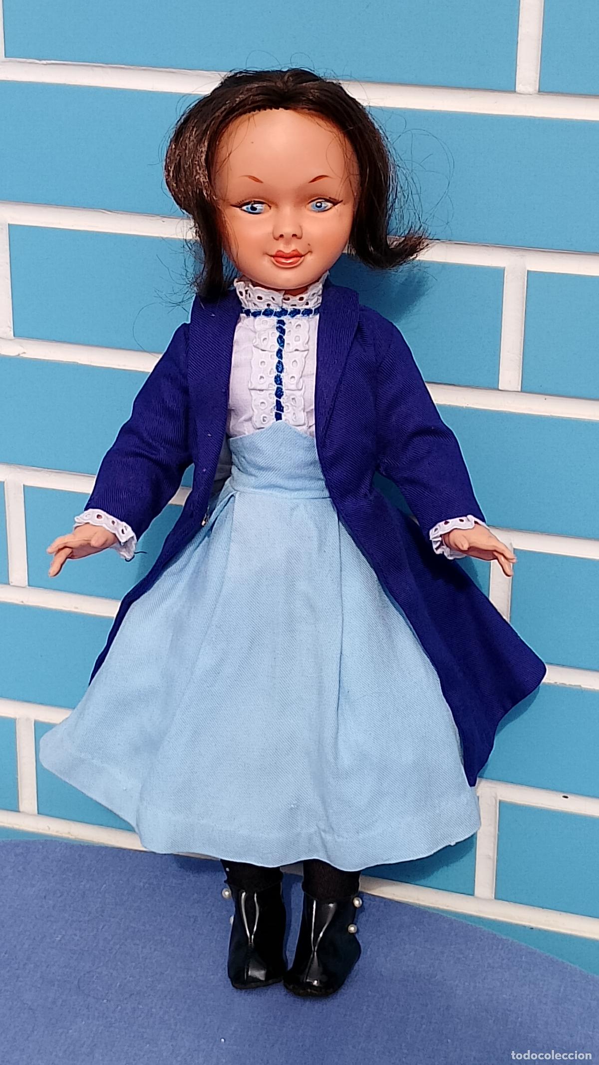 Outras Bonecas da Famosa: Antigua mu&ntilde;eca maniqu&iacute; Mary Poppins de Famosa a&ntilde;o 1964 Walt Disney Productions
