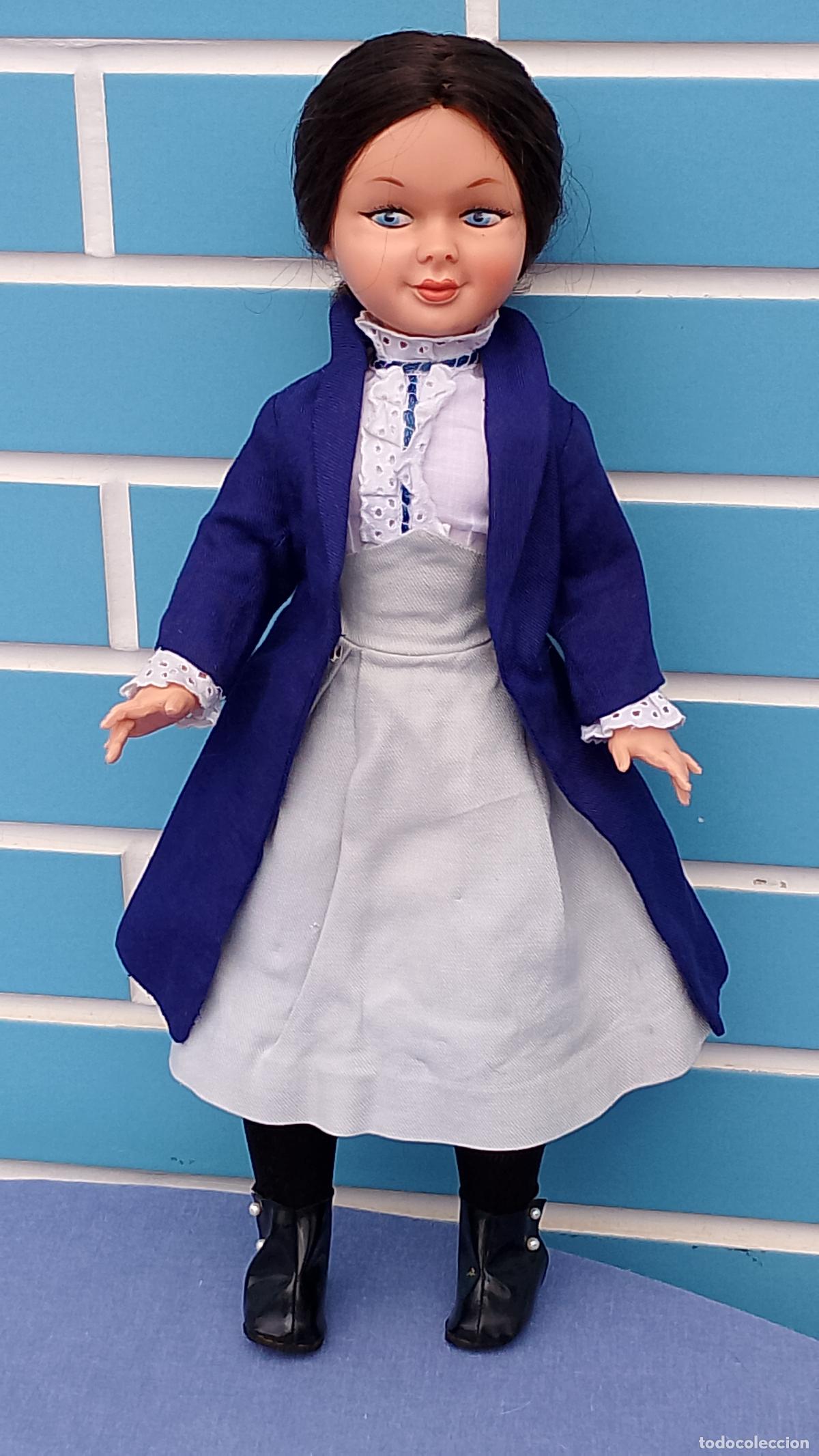 Outras Bonecas da Famosa: Antigua mu&ntilde;eca maniqu&iacute; Mary Poppins de Famosa a&ntilde;o 1964 Walt Disney Productions