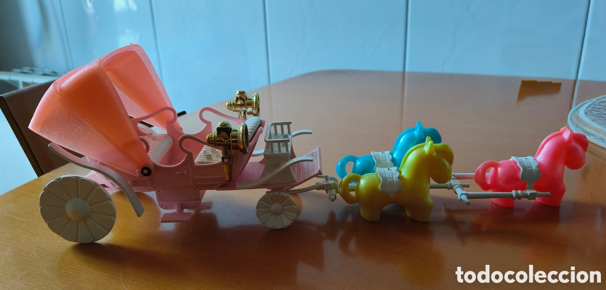 Outras Bonecas da Famosa: Pin y pon carruaje de caballos Pinypon Referencia 2277