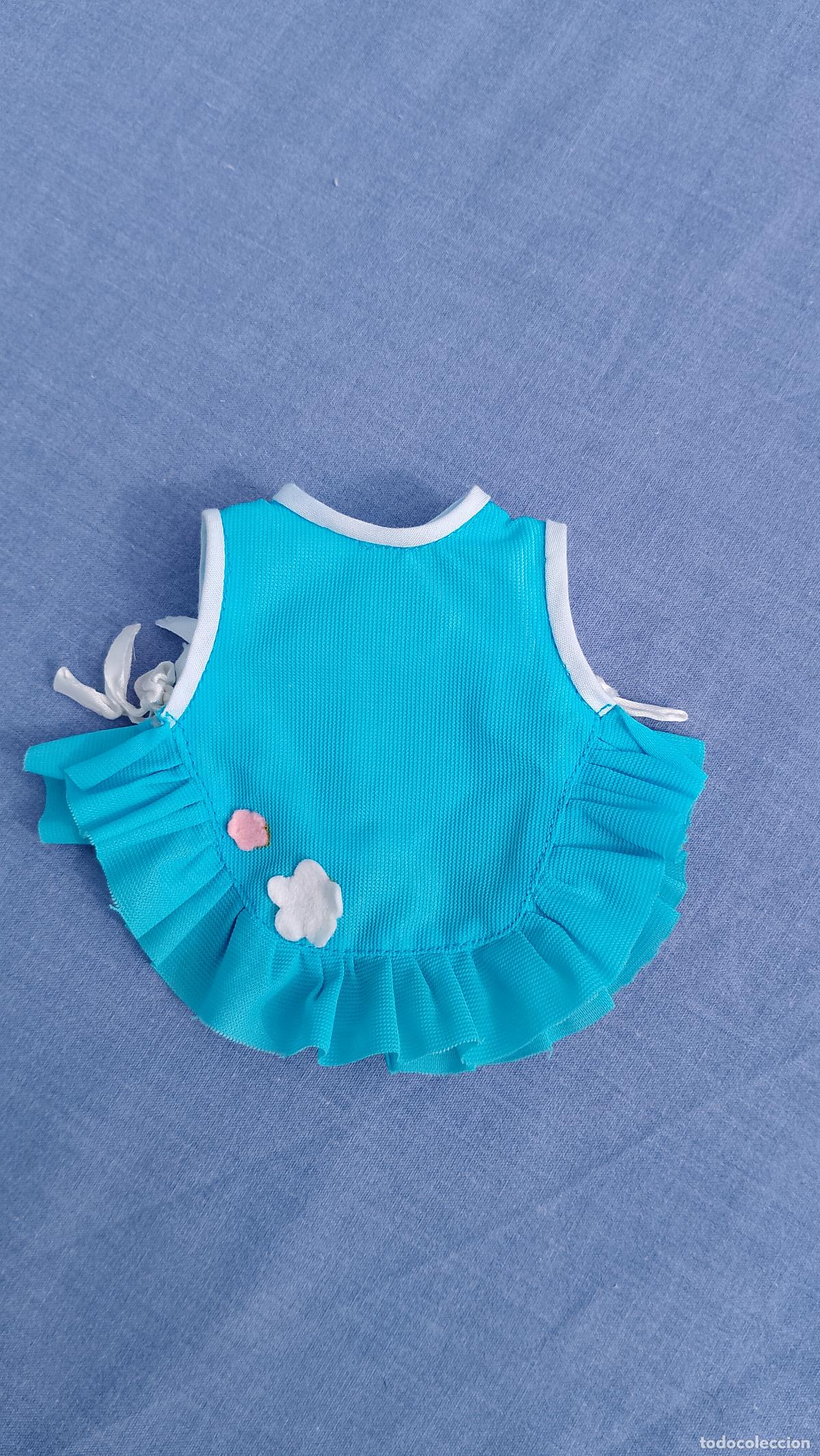 Otras mu&ntilde;ecas de Famosa cl&aacute;sicas y de colecci&oacute;n: Antiguo vestido azul original de mu&ntilde;ecas de Famosa