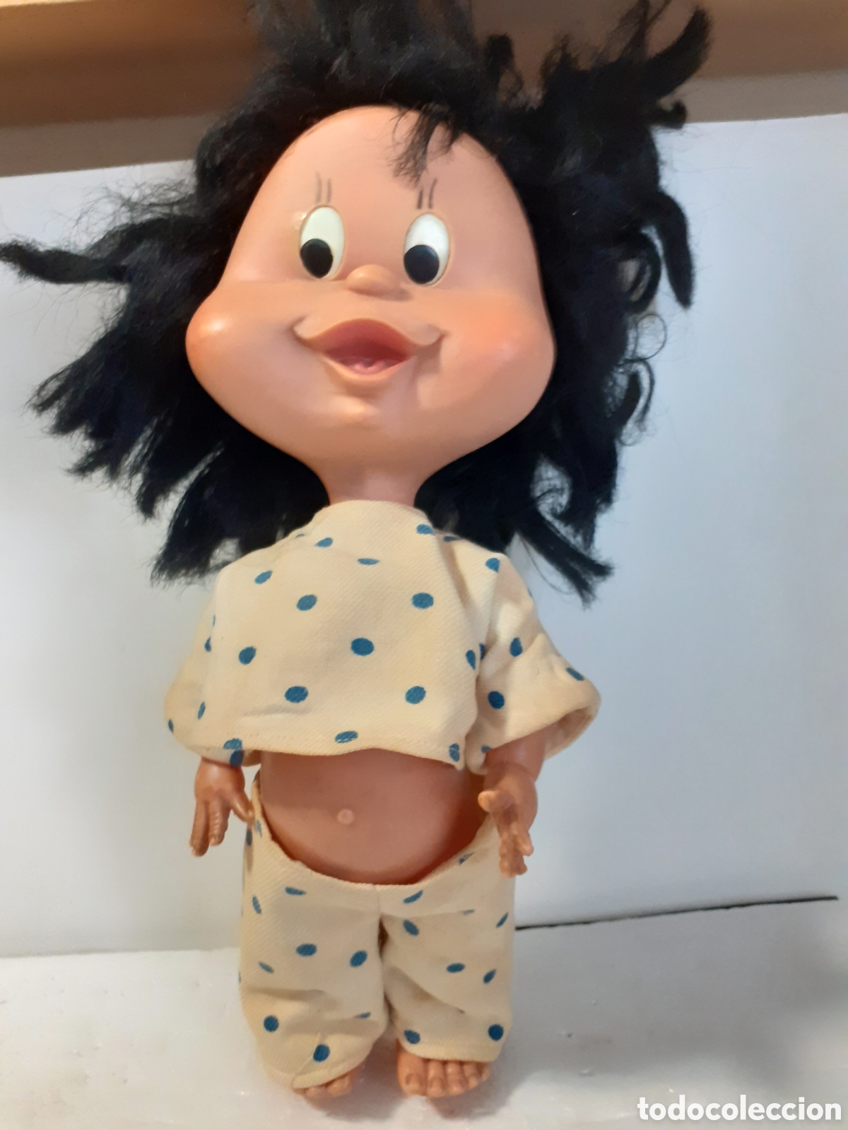 Otras mu&ntilde;ecas de Famosa cl&aacute;sicas y de colecci&oacute;n: MU&Ntilde;ECA CLEO DE FAMILIA TELERIN ORIGINAL CON VESTIDO
