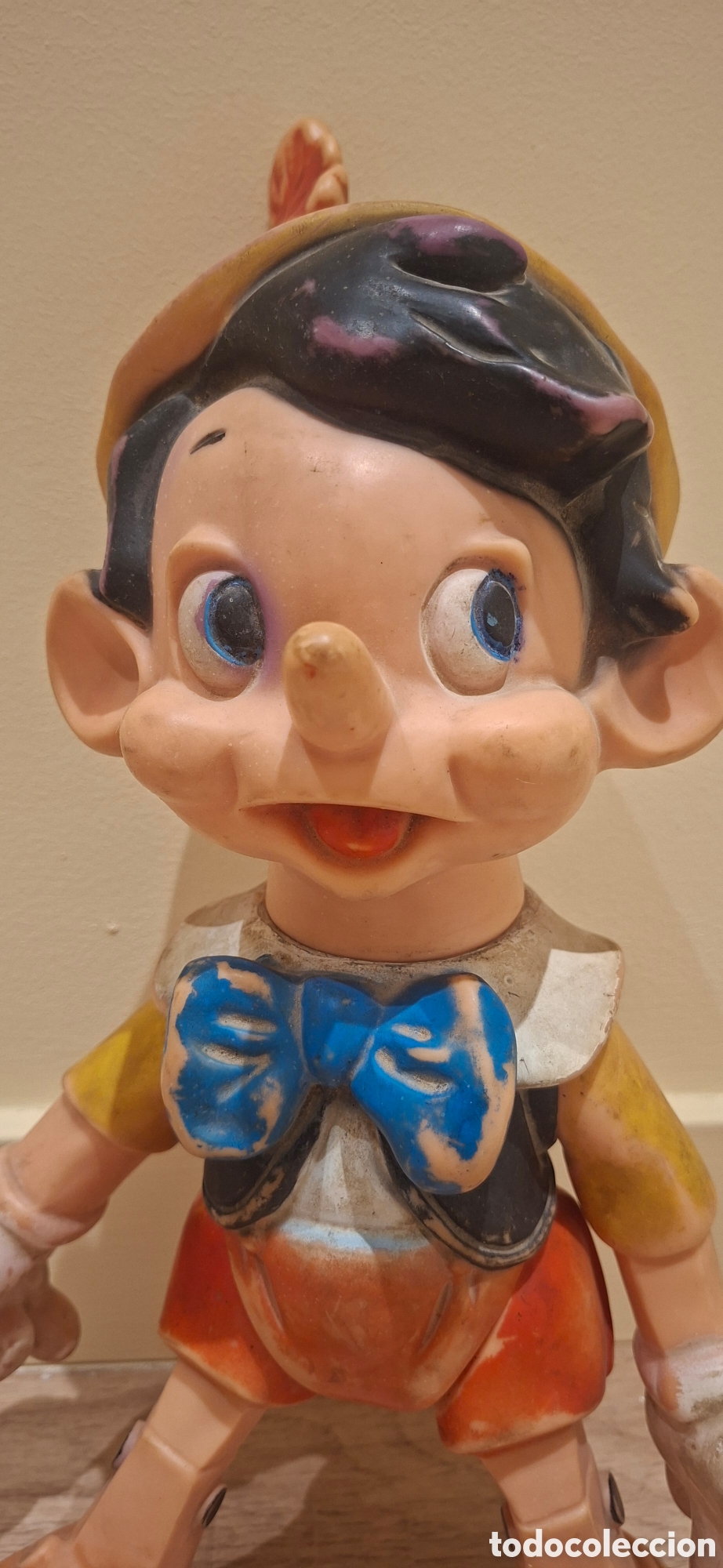 Otras mu&ntilde;ecas de Famosa cl&aacute;sicas y de colecci&oacute;n: Antiguo Mu&ntilde;eco Pinocho de Disney | Fabricado por FAMOSA (A&ntilde;os 70) | Colecci&oacute;n Vintage