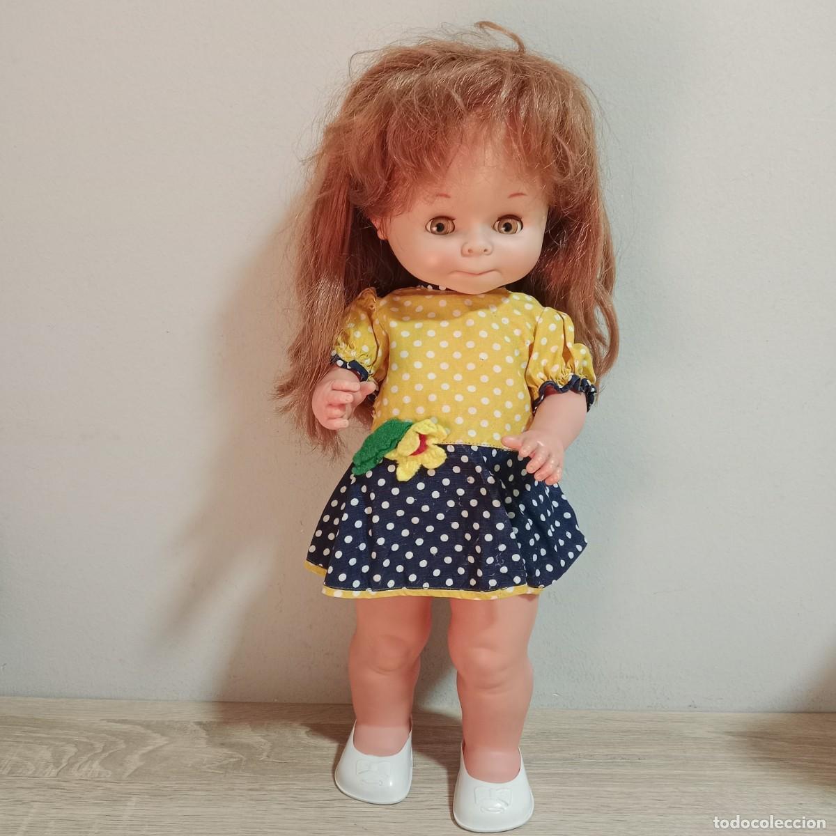 Otras mu&ntilde;ecas de Famosa cl&aacute;sicas y de colecci&oacute;n: MU&Ntilde;ECA GRACIOSA DE FAMOSA, 44 CM. ,PELIRROJA, OJOS COLOR MIEL - FAMOSA - A&Ntilde;O 1974.
