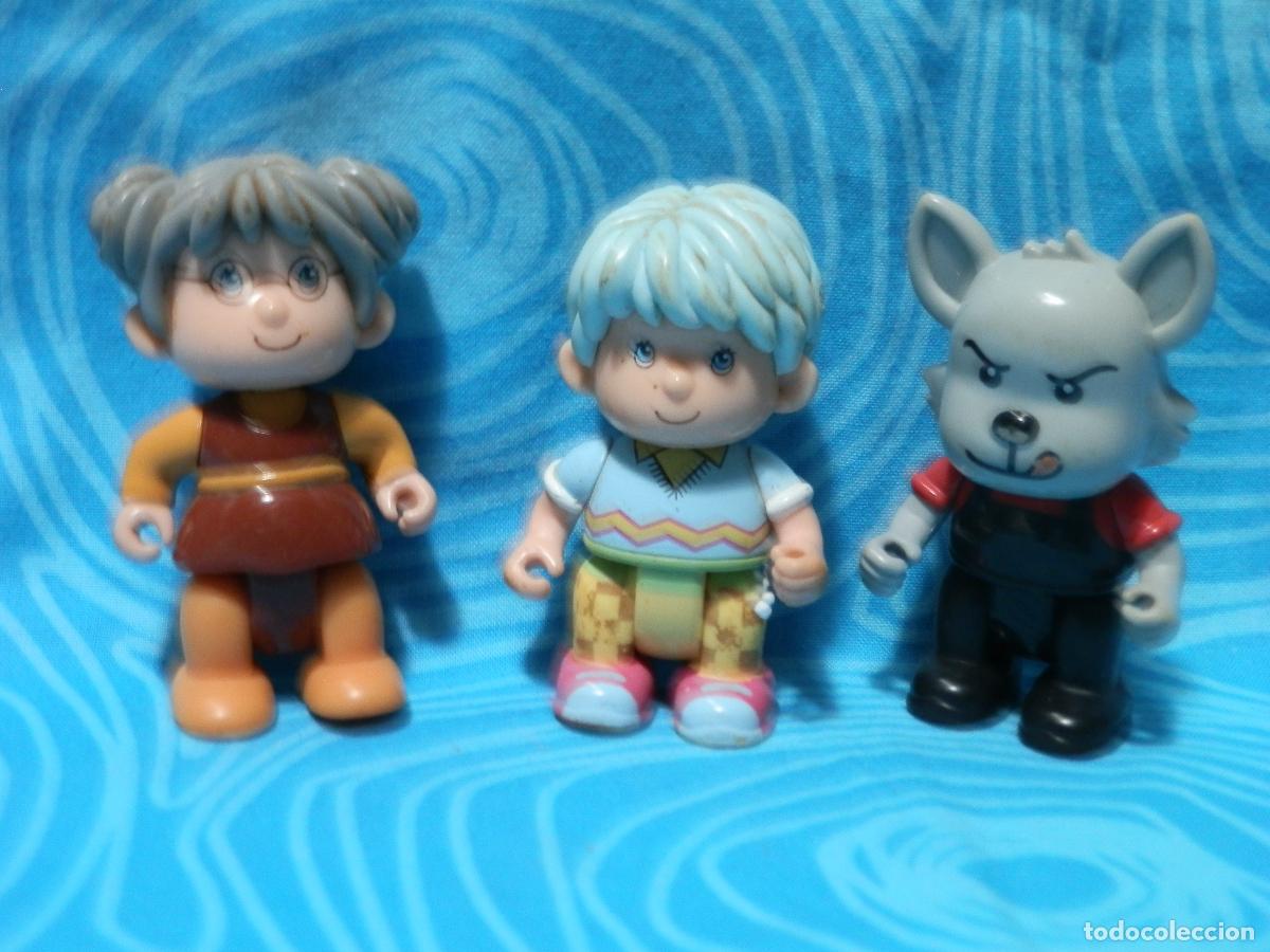 Otras mu&ntilde;ecas de Famosa cl&aacute;sicas y de colecci&oacute;n: FAMOSA, 3 FIGURAS PINYPON CAPERUCITA ROJA , 1999