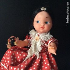 Otras Muñecas de Famosa: CURIOSA MUÑECA DOBLE DE FAMOSA - SEVILLANA - CANARIA - AÑOS 60. Lote 111883975