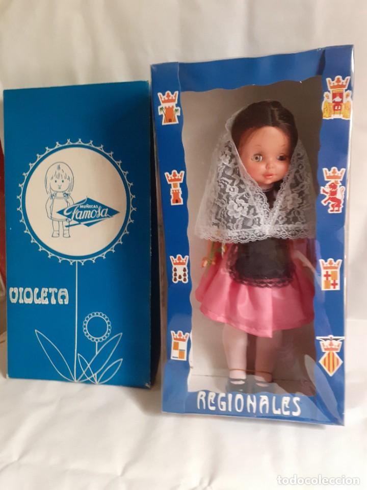 Otras Muñecas de Famosa: Preciosa Violeta de Famosa en caja, única en TC - Foto 1 - 310179588