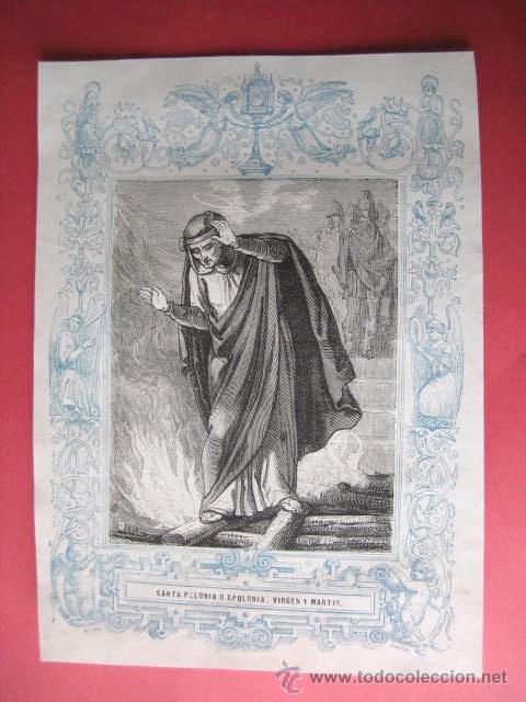 Otros art&iacute;culos de coleccionismo en papel: LITOGRAFIA. FIRMADA. DRABO CAPUZI. SANTA POLONIA... ENVIO GRATIS&iexcl;&iexcl;&iexcl;