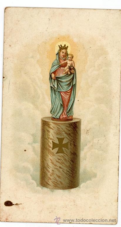 Otros Art&iacute;culos de Coleccionismo en Papel: ANTIGUA ESTAMPA RELIGIOSA DE LA VIRGEN DEL PILAR