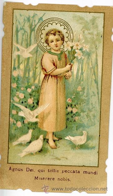 Otros art&iacute;culos de coleccionismo en papel: ANTIGUA ESTAMPA RELIGIOSA DEL NI&Ntilde;O JES&Uacute;S