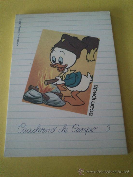 Otros art&iacute;culos de coleccionismo en papel: Cuaderno De Campo Del Club De Los J&oacute;venes Castores N.&ordm; 3 - Acampada. Editorial Montena.