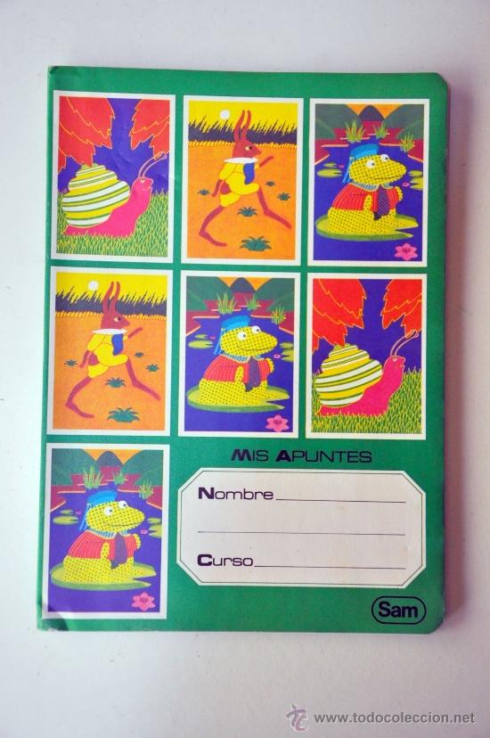 Otros art&iacute;culos de coleccionismo en papel: LIBRETA ESCOLAR SAM - Foto 1