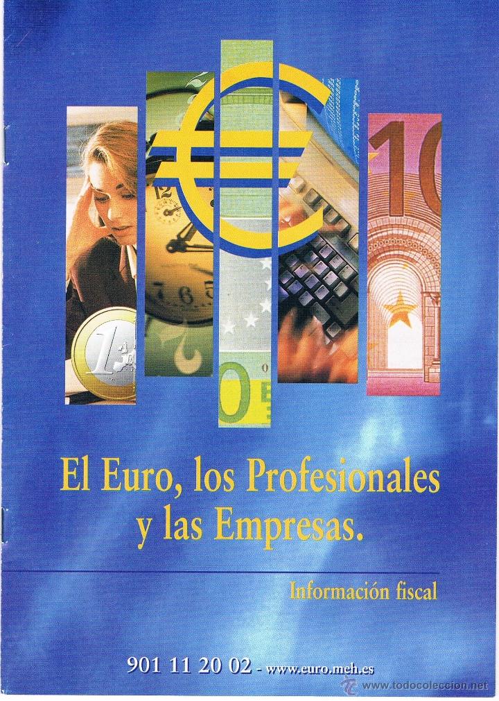 Outros artigos de papel: FOLLETO CAMPA&Ntilde;A DE COMUNICACI&Oacute;N EURO MINISTERIO DE ECONOM&Iacute;A Y HACIENDA 1999 **-