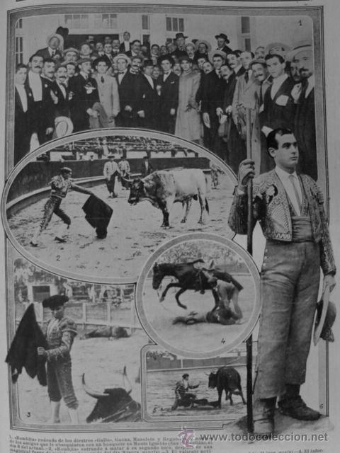 Otros Art&iacute;culos de Coleccionismo en Papel: PPIOS. 1900-SAN SEBASTIAN BOMBITA GAONA MANOLE-HERRERIN CALAHORRA-LOQUILLO MURCIA-ARTILLERO ALBACETE