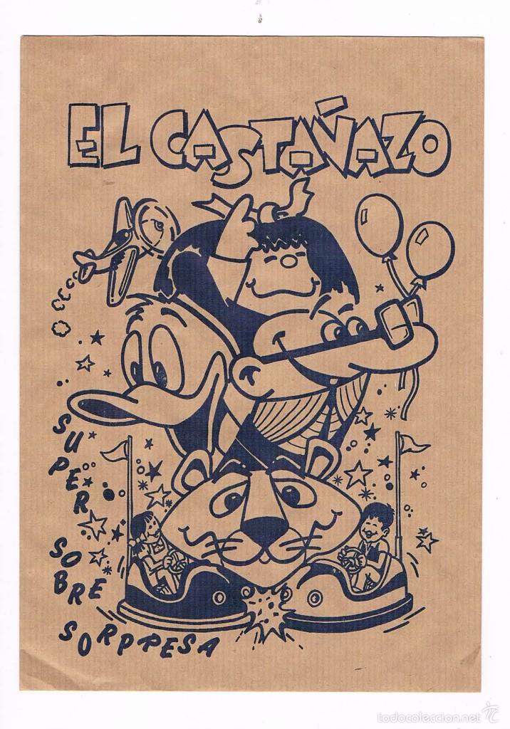 Outros artigos de papel: SOBRE SORPRESA ANTIGUO EL CASTA&Ntilde;AZO VAC&Iacute;O **