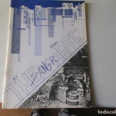 Otros Artículos de Coleccionismo en Papel: THE SANGRARTE - REVISTA LITERARIA - 1985 ZARAGOZA - NUMERO 1 - COLECTIVO BETURIAN. Lote 62193648