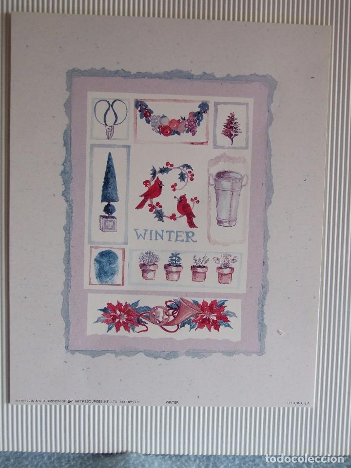 Collectionnisme Papier divers: Litografia U.S.A. WINTER
