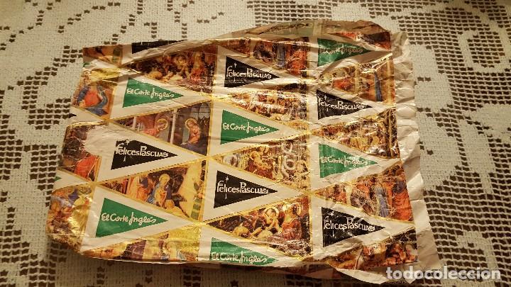 Outros artigos de papel: Antiguo pliego de papel regalo de El Corte Ingl&eacute;s.
