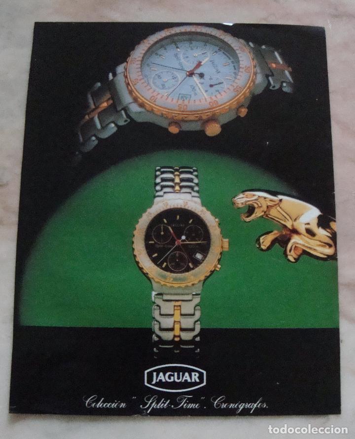 Otros Art&iacute;culos de Coleccionismo en Papel: HOJA PUBLICIDAD SACADA REVISTA A&Ntilde;OS 90 RELOJ JAGUAR