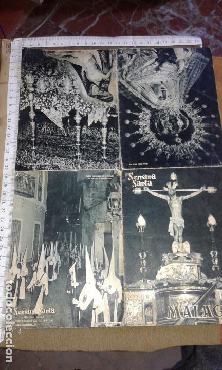 Otros Art&iacute;culos de Coleccionismo en Papel: HOJA 32 X 23 CM. SEMANA SANTA MALAGA 1960 AGRUPACION COFRADIAS