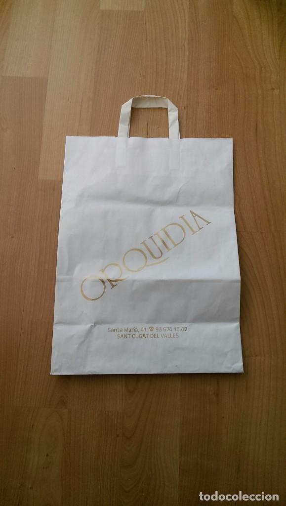 Sammelleidenschaft Andere Papierartikel: BOLSA PUBLICIDAD &laquo;ORQU&Iacute;DIA&raquo;