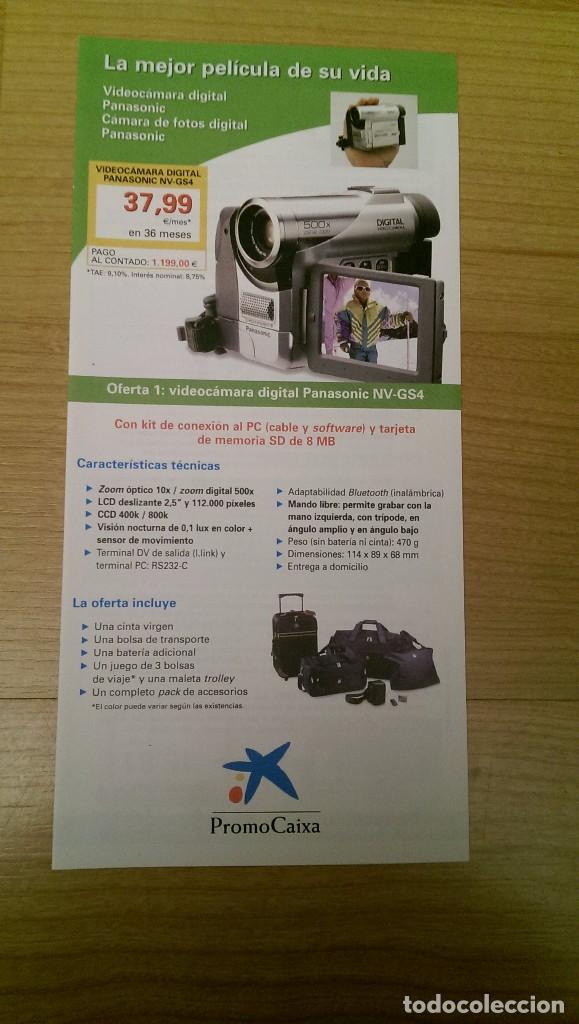 Paper Collecting Others: FOLLETO PUBLICITARIO LA CAIXA &laquo;LA MEJOR PEL&Iacute;CULA DE SU VIDA&raquo;