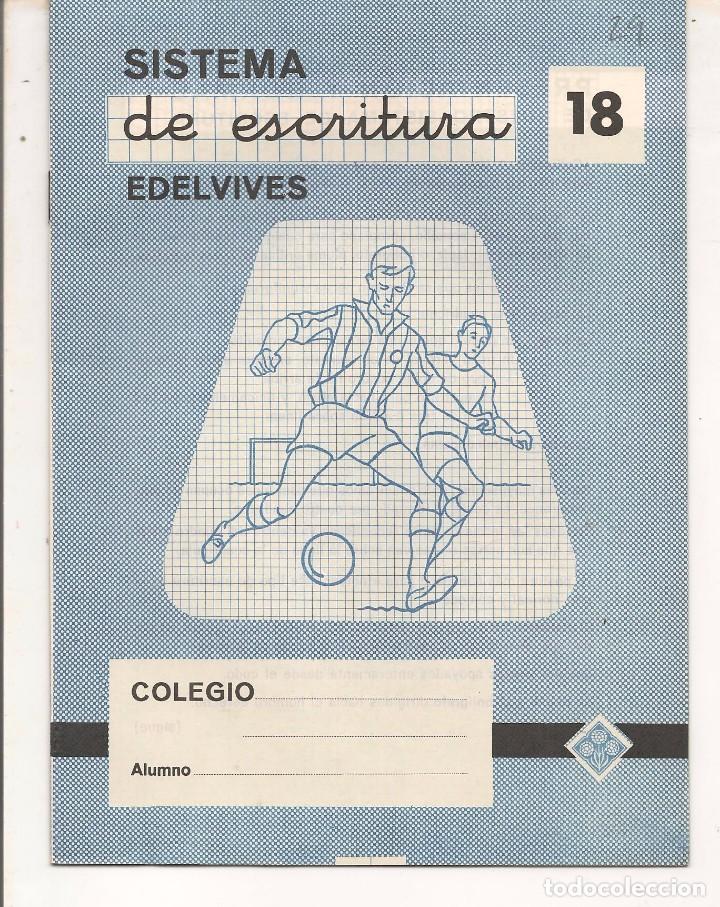 Otros Art&iacute;culos de Coleccionismo en Papel: LIBRETA / CUADERNO ESCOLAR. SISTEMA DE ESCRITURA.  EDELVIVES.  SIN USO. (P/C9)