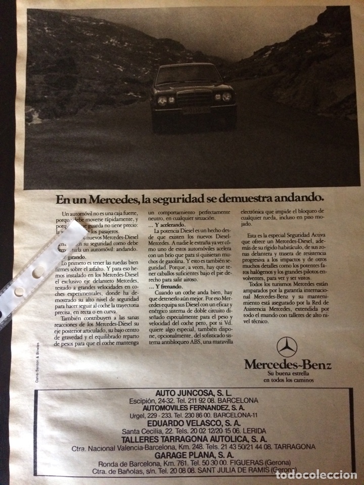 Paper Collecting Others: Publicidad autom&oacute;vil mercedes benz
