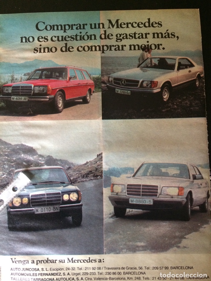 Paper Collecting Others: Publicidad autom&oacute;vil mercedes benz