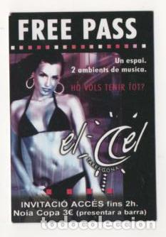 Otros Art&iacute;culos de Coleccionismo en Papel: ENTRADA INVITACION DISCOTECA EL CEL