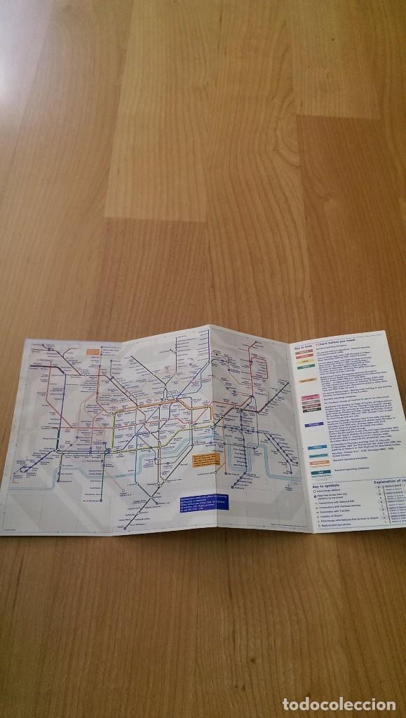 Otros art&iacute;culos de coleccionismo en papel: MAPA METRO DE LONDRES - Foto 1